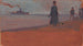 Vapor visto desde la playa - Egon Schiele — vista de la obra
