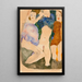 Reproduction of the painting Three Girls - Egon Schiele