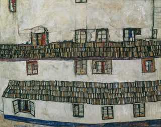 Egon Schiele - House wall window.webp