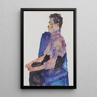 Egon Schiele - Portrait of Anton Peschka.webp