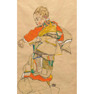 Egon Schiele - Portrait of a Child Anton Peschka Jr.webp