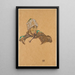 Reproduction of the painting Russian Prisoner of War Painting - Egon Schiele
