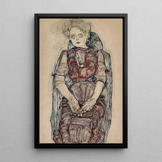 Egon Schiele - Sitzende Frau.webp