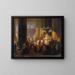 Procession at the Corpus Christi festival in Rome - Egron Lundgren — framed artwork on a wall