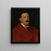 Un barón húngaro - Eilif Peterssen — cuadro enmarcado en la pared