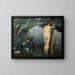 Nocturno - Eilif Peterssen — cuadro enmarcado en la pared