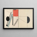Wendingen Painting - El Lissitzky — framed artwork on a wall