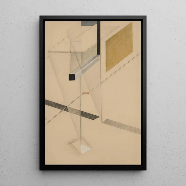 Reproduction of the painting ln31 - El Lissitzky