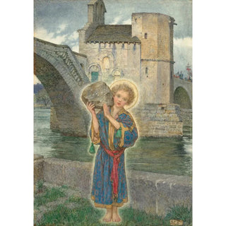Eleanor FortescueBrickdale - St Bnzet of Avignon.webp