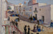 Escena callejera - Eleanor Harris — vista de la obra