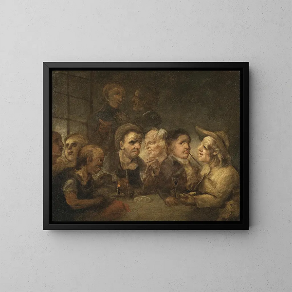 Un club - Elias Martin — framed artwork on a wall