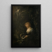 Maria Gyllenstierna de Lundholm 1716-1783 baronesa - Elias Martin — cuadro enmarcado en la pared