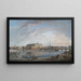 Vista de Estocolmo III - Elias Martin — cuadro enmarcado en la pared
