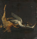 Still life with hare, heron, and other birds - Elias Vonck — artwork view