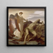 Elías en el desierto - Frederic Leighton — cuadro enmarcado en la pared