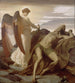 Elías en el desierto - Frederic Leighton — vista de la obra