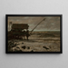 Cabaña de pesca cerca del muelle, Viareggio, Italia - Elihu Vedder — cuadro enmarcado en la pared