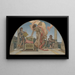 Goddess of Fortune, stay with us - Elihu Vedder — framed artwork on a wall