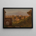 Campaña Romana - Elihu Vedder — cuadro enmarcado en la pared