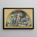 Study for Anarchy - Elihu Vedder — framed artwork on a wall