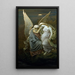 Reproduction of the painting The Cup of Death - Elihu Vedder