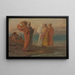 La Fête musicale - Elihu Vedder — framed artwork on a wall