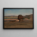The Sphinx - Elihu Vedder — framed artwork on a wall