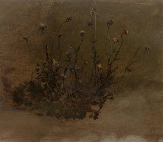 Flores silvestres - Elihu Vedder — vista de la obra