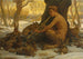 Young Marsyas, Marsyas enchanting the hares - Elihu Vedder — artwork view