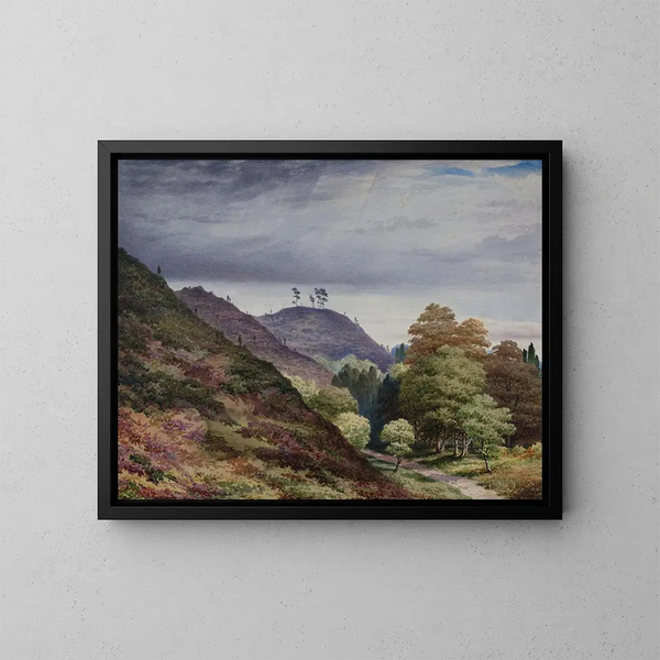 Colina de Cofton - Elijah Walton — cuadro enmarcado en la pared