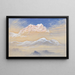 Portion de la chaîne des Alpes de Terglon vue près de Rudmannsdorf, Italie - Elijah Walton — framed artwork on a wall