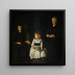 Elinor Jean y Anna - George Wesley Bellows — cuadro enmarcado en la pared