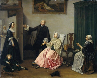 Visita al médico - Elisabeth Geertruida Wassenbergh — vista de la obra