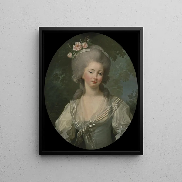 Ernestine Frédérique Princesa de Croÿ - Elisabeth Louise Vigée Le Brun — cuadro enmarcado en la pared
