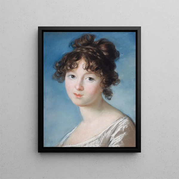 La Princesa Radziwill 1781-1808 - Elisabeth Louise Vigée Le Brun — cuadro enmarcado en la pared