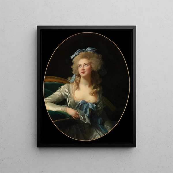 Madame Grand Noël Catherine Vorlé 1761-1835 - Elisabeth Louise Vigée Le Brun — cuadro enmarcado en la pared