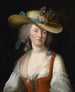 retrato de Anne Catherine Le Preudhomme de Chatenoy, condesa de Verdun - Elisabeth Louise Vigée Le Brun — vista de la obra