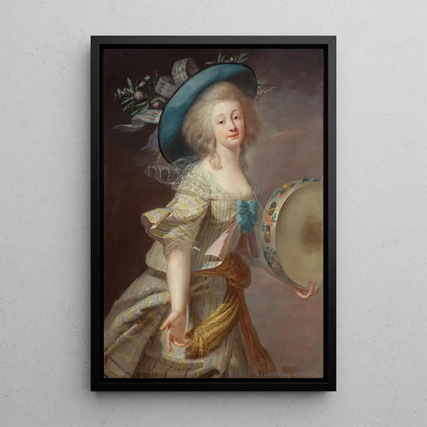 Reproducción del cuadro Retrato de una bailarina - Elisabeth Louise Vigée Le Brun