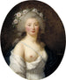 Retrato de una joven en Flore - Elisabeth Louise Vigée Le Brun — vista de la obra