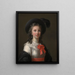 Autorretrato - Élisabeth Louise Vigée Le Brun — cuadro enmarcado en la pared