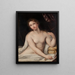 Lucrèce - Elisabetta Sirani — framed artwork on a wall