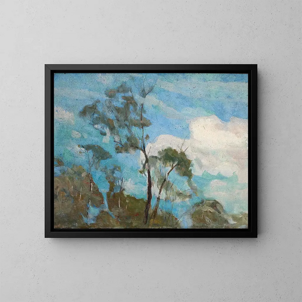 de Teresópolis - Eliseu Visconti — cuadro enmarcado en la pared
