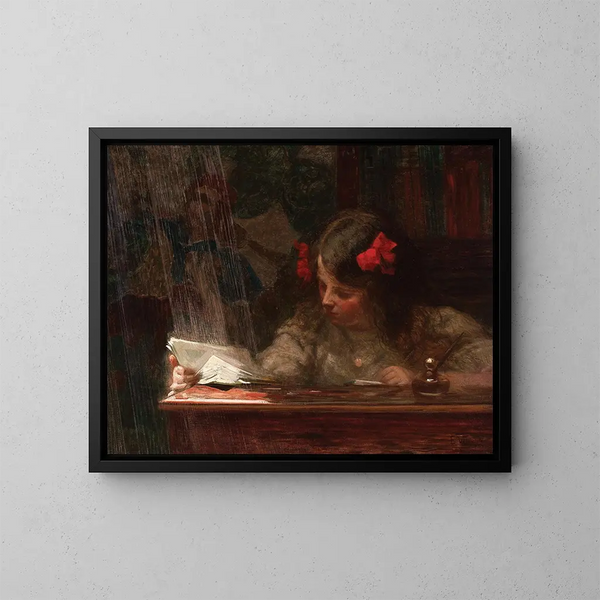 Deberes - Eliseu Visconti — cuadro enmarcado en la pared