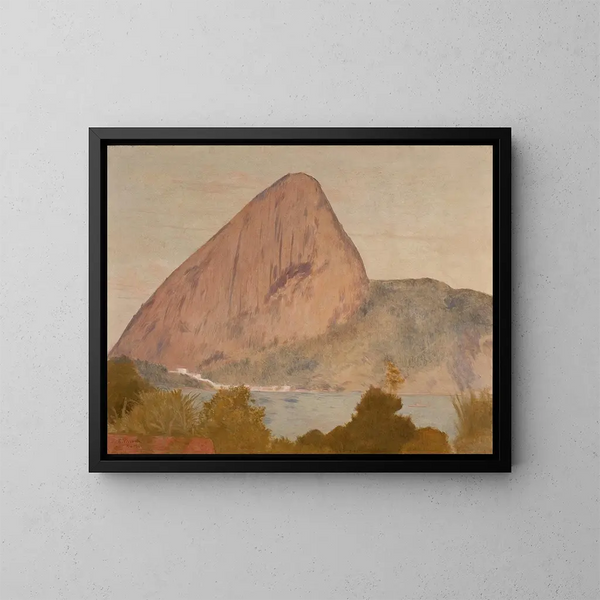 Marina con pan de acaro - Eliseu Visconti — cuadro enmarcado en la pared