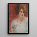 The necklace - Eliseu Visconti — framed artwork on a wall