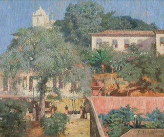 Landscape Painting of Santa Teresa - Eliseu Visconti — artwork view