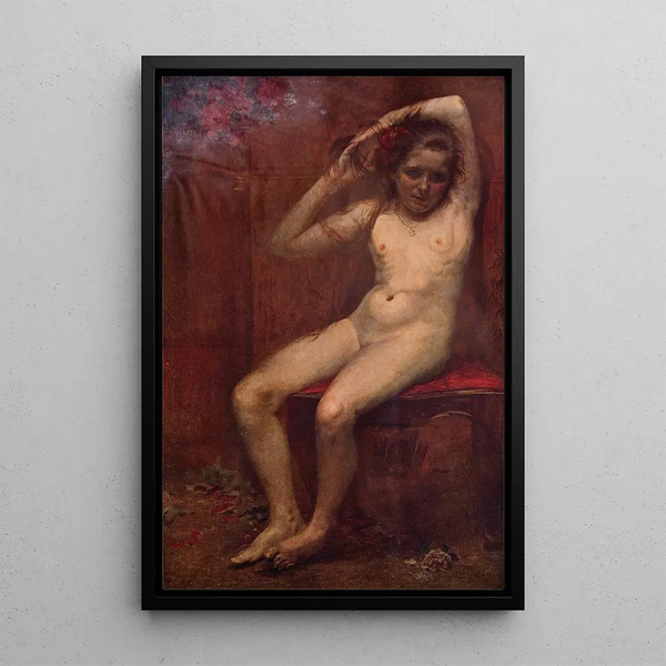Primavera - Eliseu Visconti — cuadro enmarcado en la pared