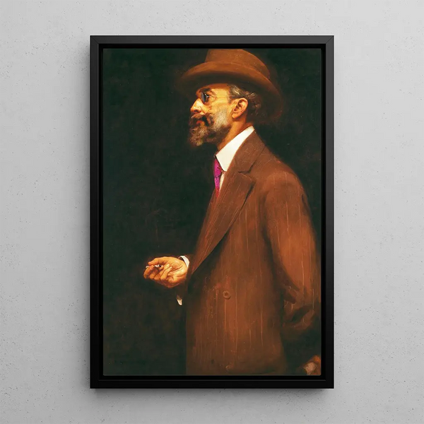 Reproducción del cuadro Retrato de Gonzaga Duque - Eliseu Visconti