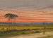 Red in the evening is the joy of the shepherd - Elisha Noyce — artwork view