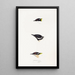 Un resumen de las aves de Australia y las islas adyacentes Pl17 - Elizabeth Gould — cuadro enmarcado en la pared
